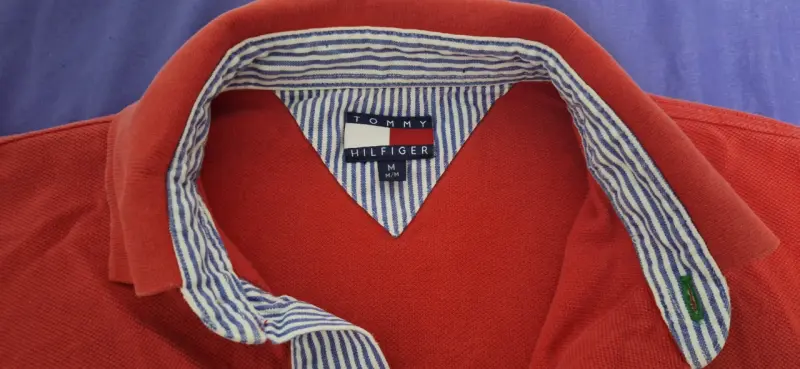 Polera polo roja de hombre - 2