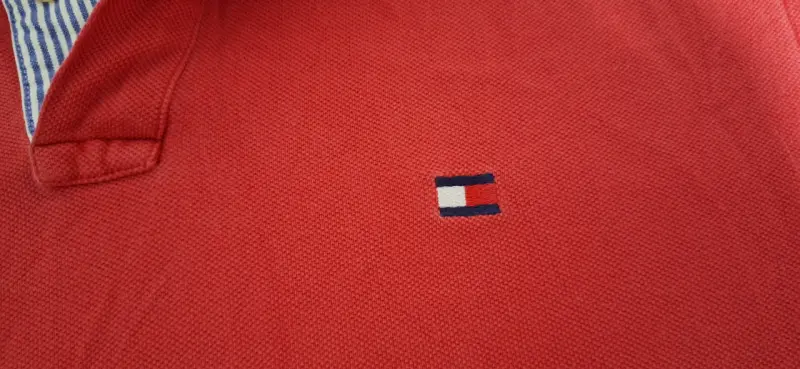 Polera polo roja de hombre - 3