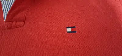 Polera polo roja de hombre - miniatura 3