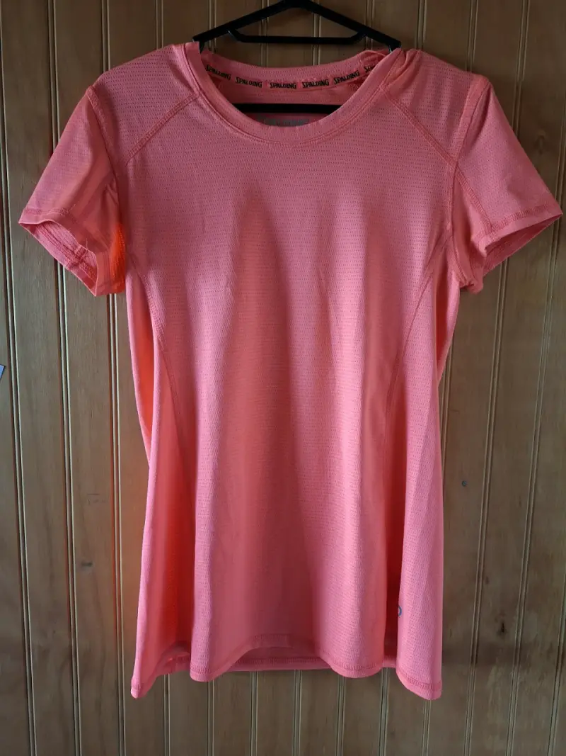Polera deportiva rosa Spalding XS