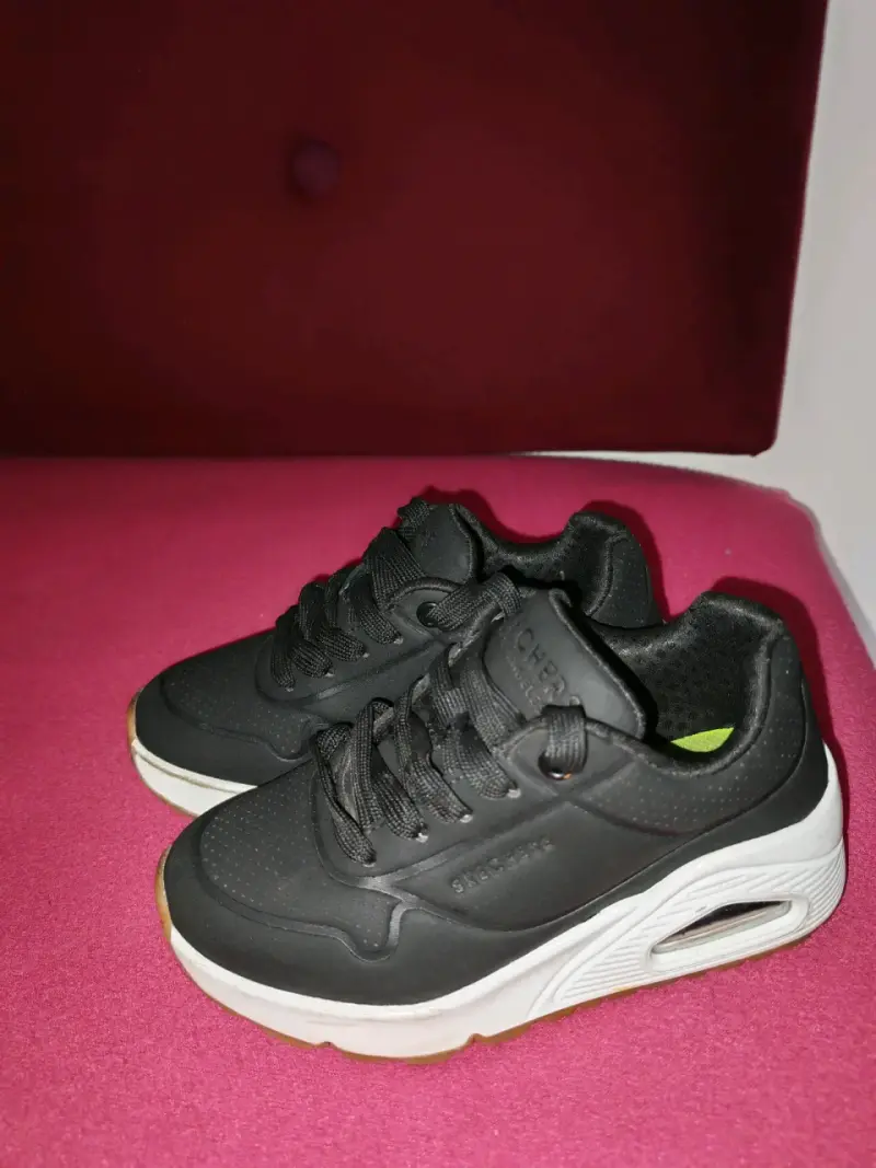Zapatillas negras Skechers - 5