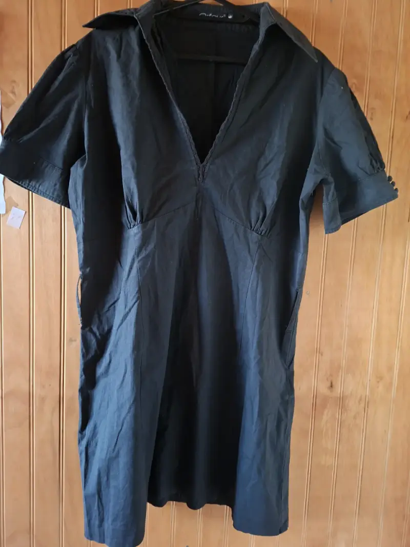 Vestido negro casual
