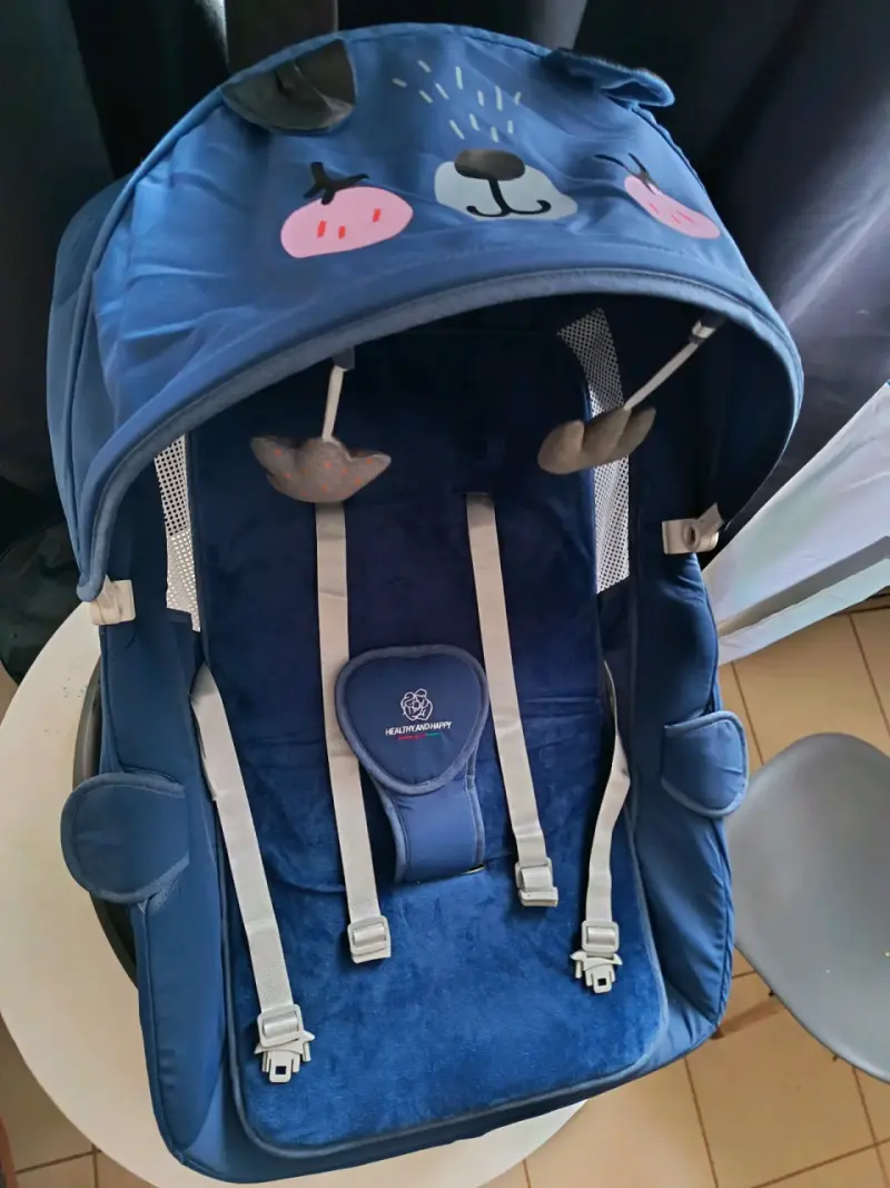 Silla mecedora para bebé LuBabycas - 2