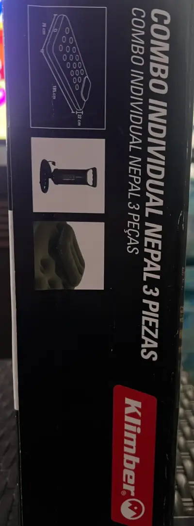 Colchón inflable Klimber individual - miniatura 2