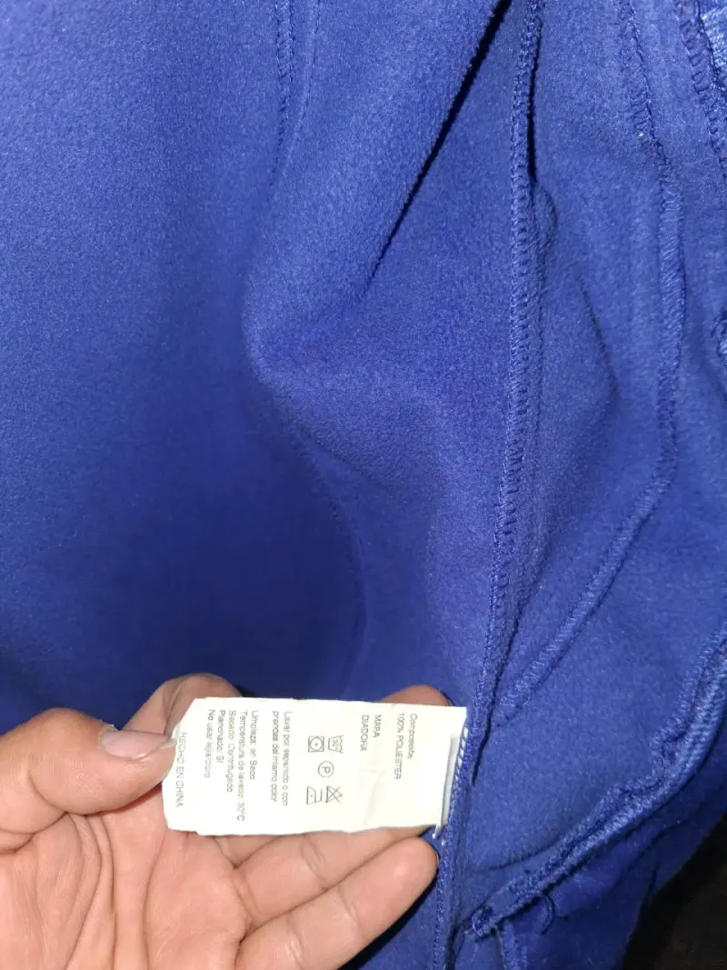 Chaqueta morada con cierre - 5