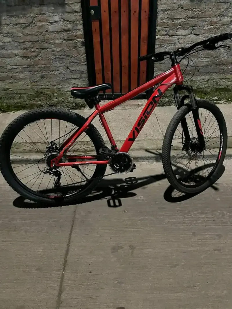 Bicicleta Vision roja - 3