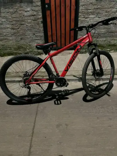 Bicicleta  Vision roja - miniatura 3