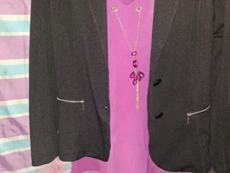 Blazer negro mujer - 2