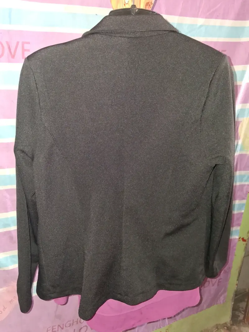 Blazer negro mujer - 5