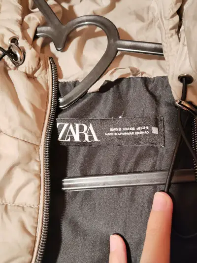 Chaqueta  beige zara - miniatura 6