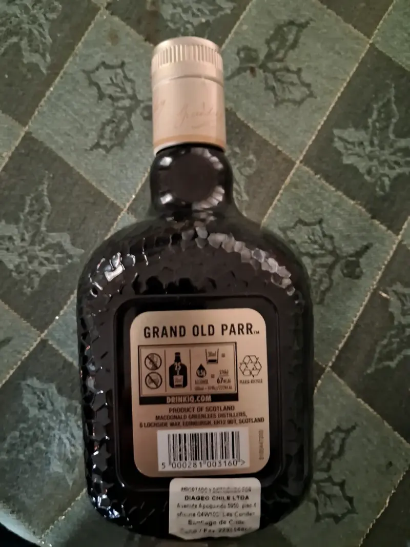 Whisky Grand Old Parr 12 años - 2