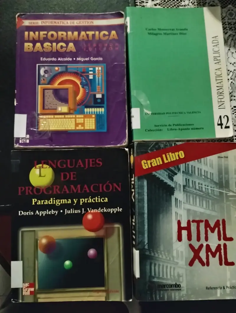 Lote de libros de programación e informatica - 2