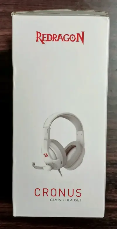 Auriculares gaming Redragon blancos - miniatura 3