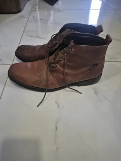 Botas de cuero marrón - miniatura 3