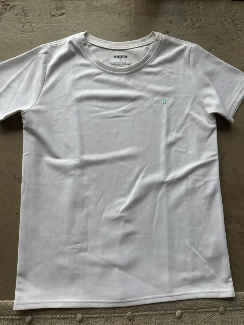 Polera blanca Sepiia antimanchas - 1
