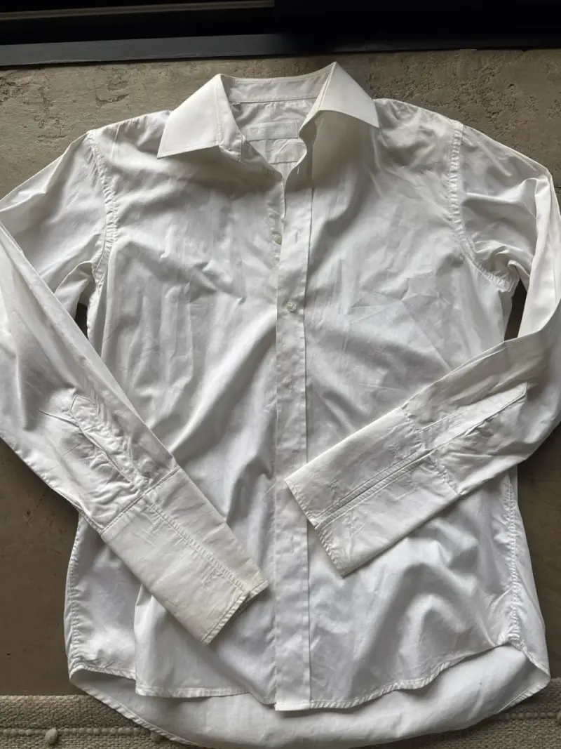 Camisa blanca de vestir - 1