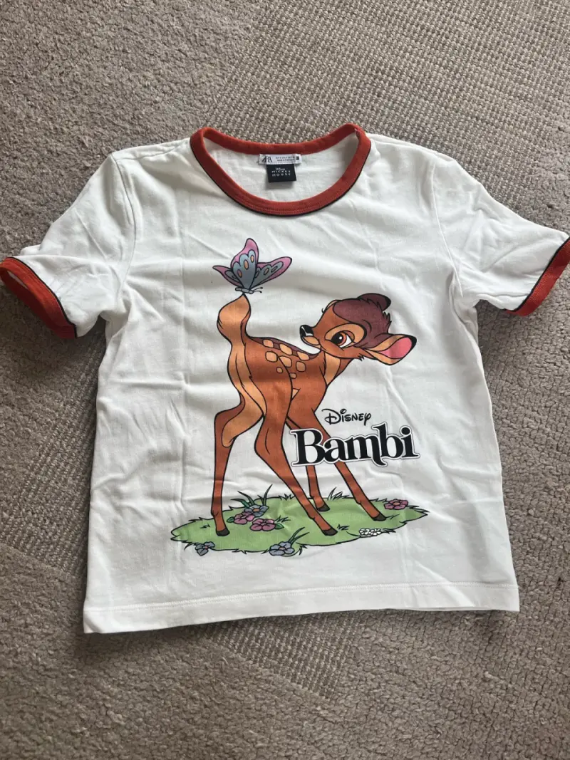 Polera Bambi Disney infantil