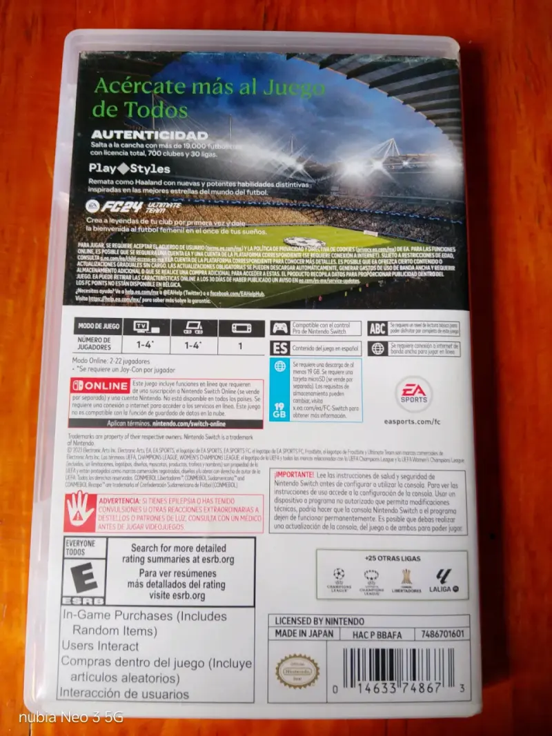 Juego FC24 para Nintendo Switch - 2