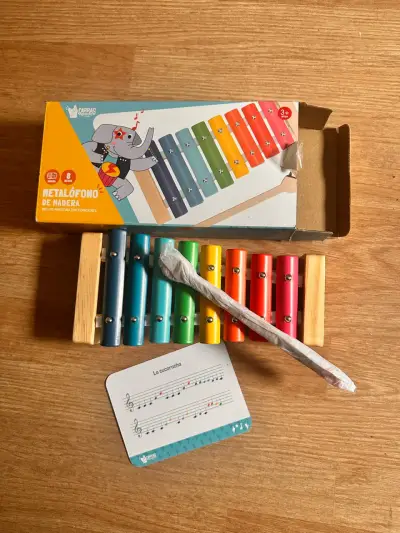 Metalófono NUEVO en caja - miniatura 1