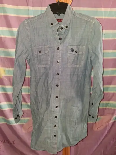 Camisa Polo Ralph Lauren azul - miniatura 1