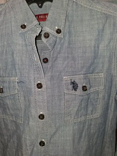 Camisa Polo Ralph Lauren azul - miniatura 2