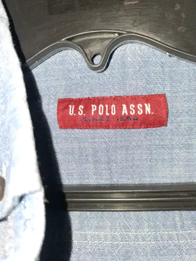 Camisa Polo Ralph Lauren azul - miniatura 3