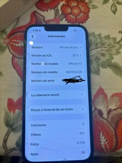 iPhone 13 -128 gb-azul - miniatura 2