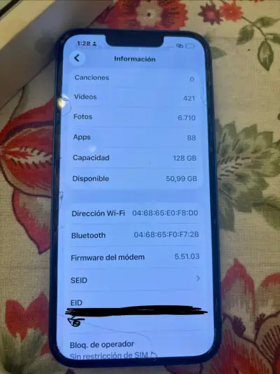 iPhone 13 -128 gb-azul - miniatura 3