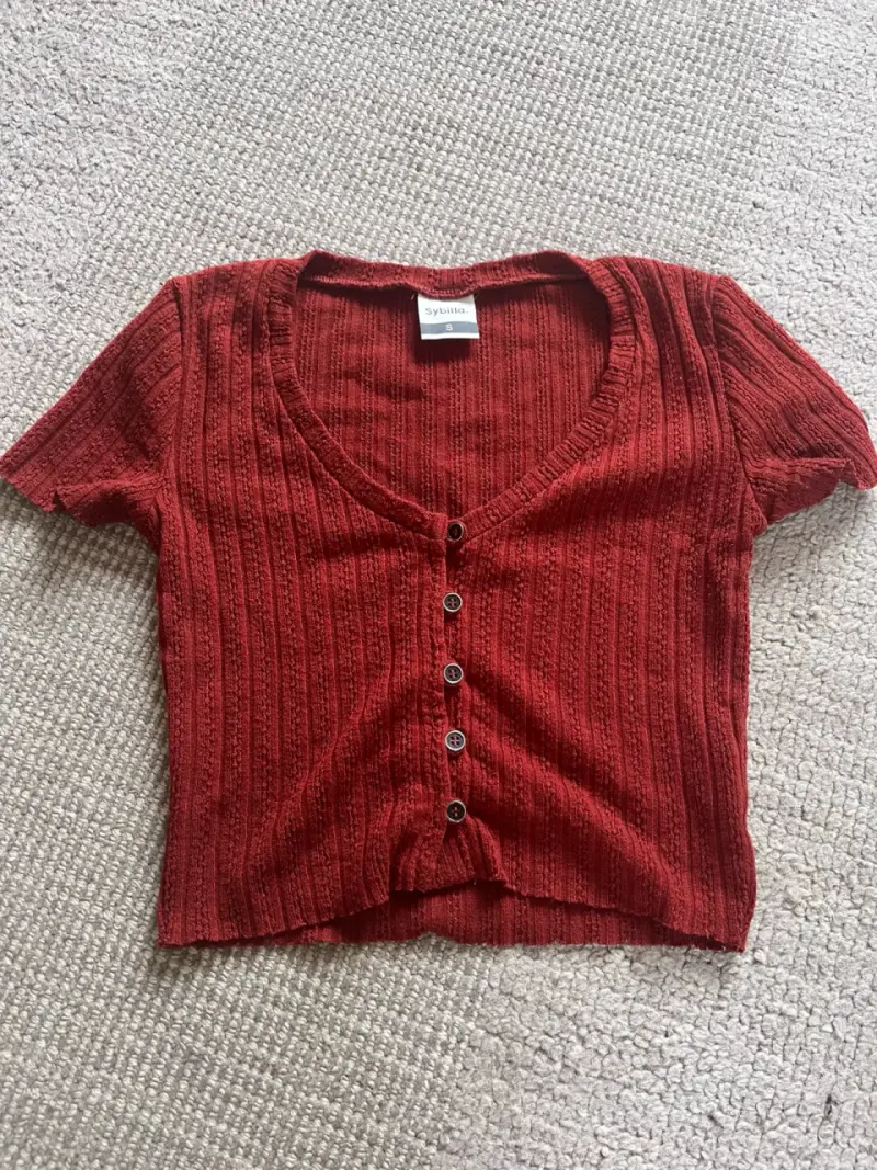 Sybilla rojo de mujer