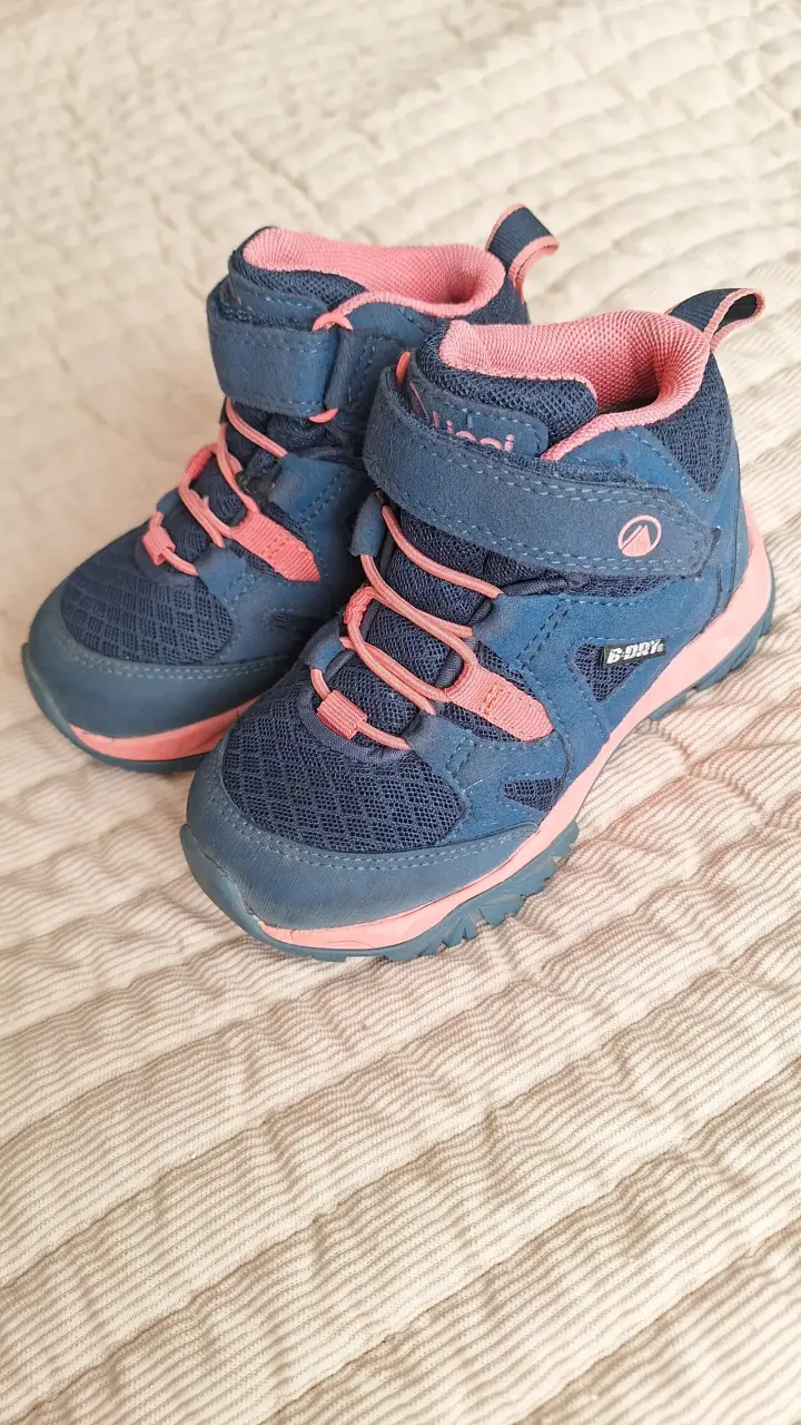 Botas Lippi azul y rosado para niña - 1