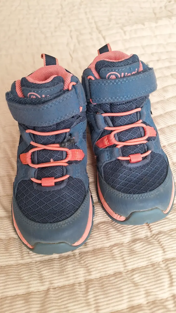 Botas Lippi azul y rosado para niña - 2