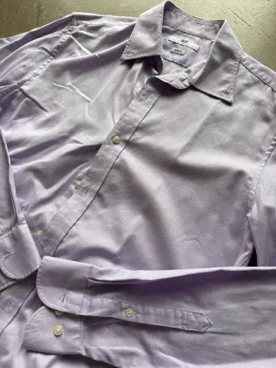 Camisa de vestir lila - miniatura 3