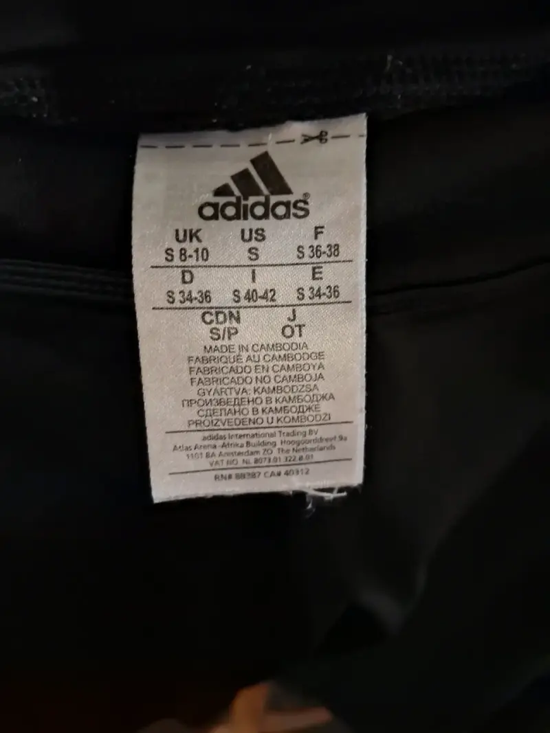 Chaqueta deportiva negra Adidas - 5