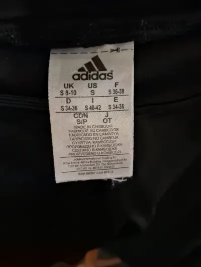 Chaqueta deportiva negra Adidas - miniatura 5