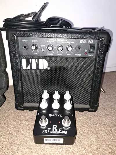 Guitarra Eléctrica ESP LTD + Amplificador + Pedal - miniatura 4