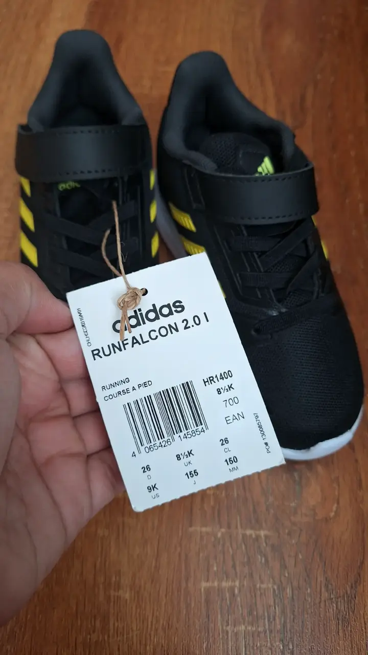 Zapatillas negras de niño nuevas - 6
