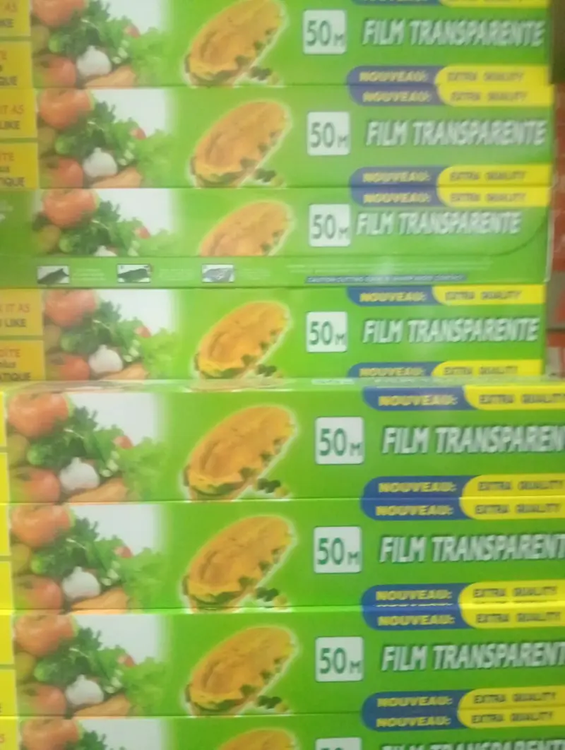 Rollo film transparente 50m