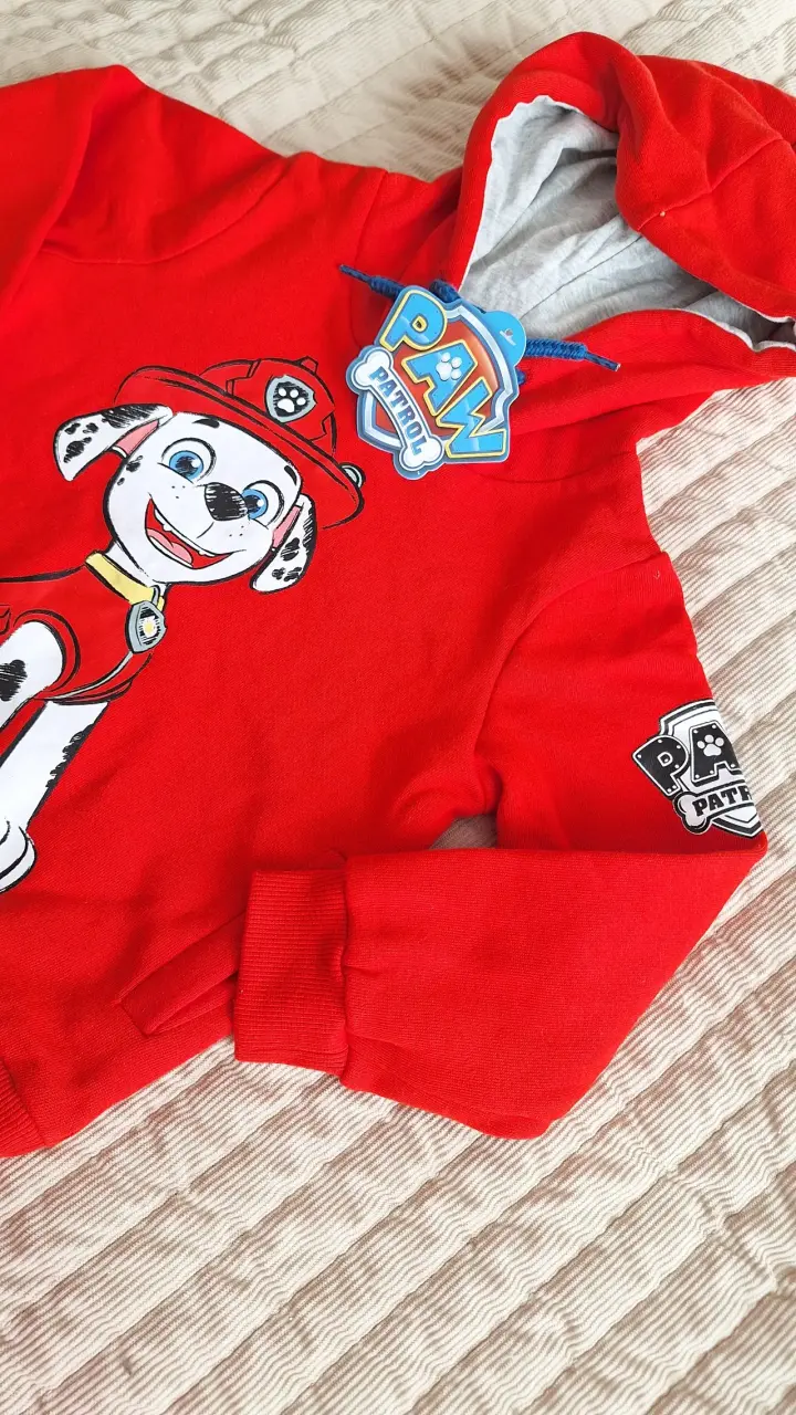 Polerón Paw Patrol rojo para niño - 2