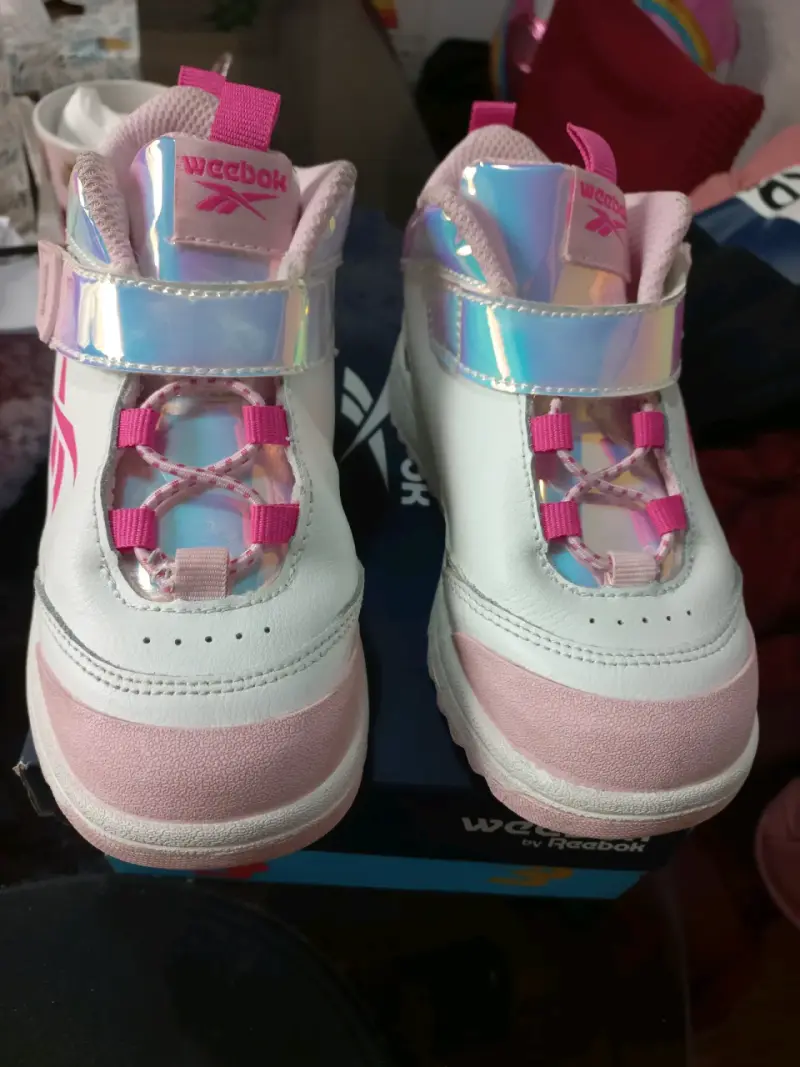 Zapatillas infantiles Reebok rosadas - 2