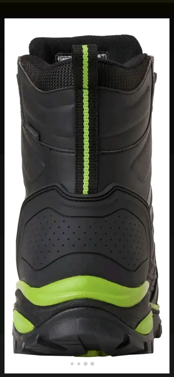 Botas negras con detalles verdes - 1