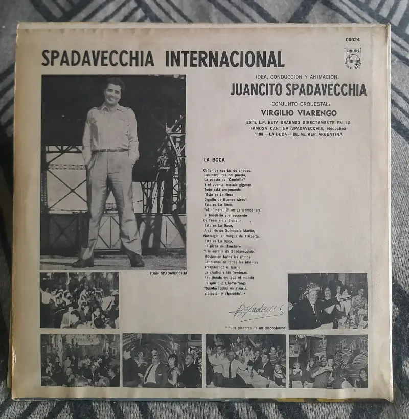Vinilo Spadavecchia Internacional - 2