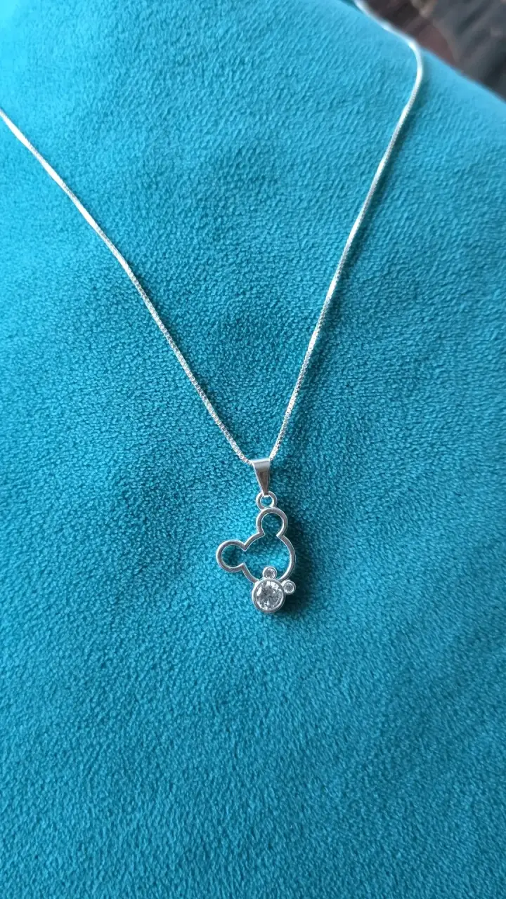 Collar con dije en Plata 925 - 1