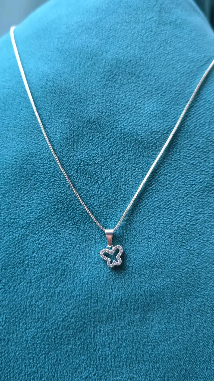 Collar con dije en Plata 925 - 3