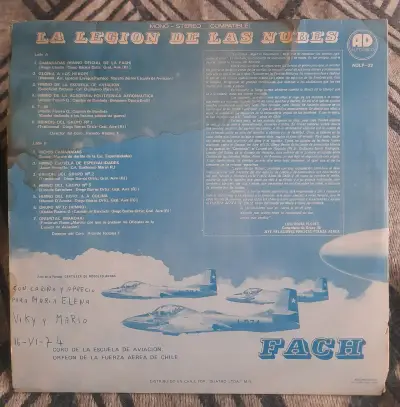 Vinilo La Legión de las Nubes FACH - miniatura 2