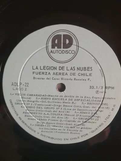 Vinilo La Legión de las Nubes FACH - miniatura 4
