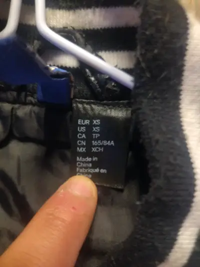 Chaqueta H&M negra - miniatura 3