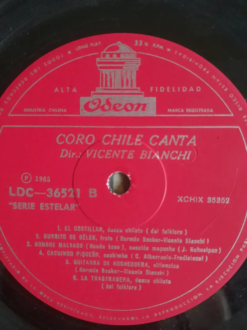 Vinilo Misa a la Chilena - Vicente Bianchi - 5