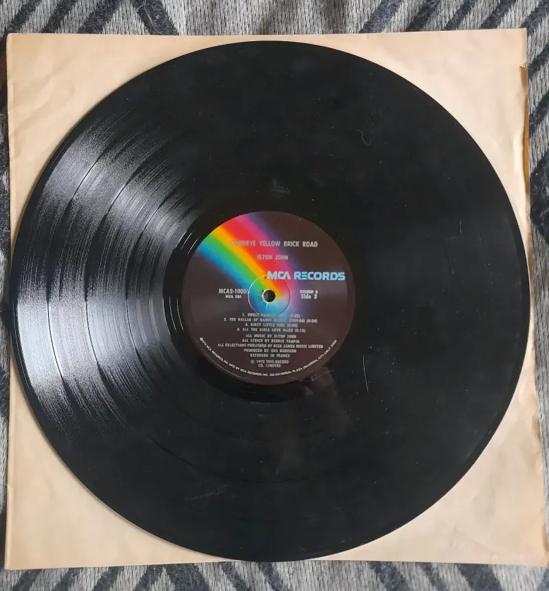 vinilo Elton John - 'Goodbye Yellow Brick Road' - 1