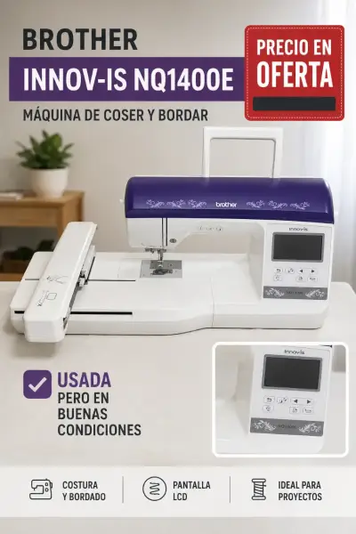 Máquina de Coser y Bordar Brother - miniatura 1
