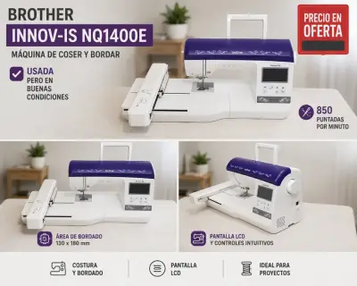 Máquina de Coser y Bordar Brother - miniatura 4
